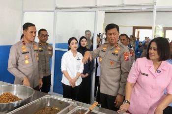 Polda Kalteng siap produksi 3.400 porsi untuk MBG