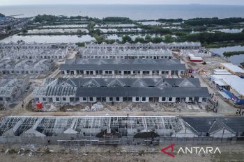 Progres pembangunan rumah bagi MBR di Tangerang