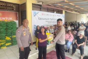 Polda salurkan 1.274.460 kg beras pada Gerakan Pangan Murah