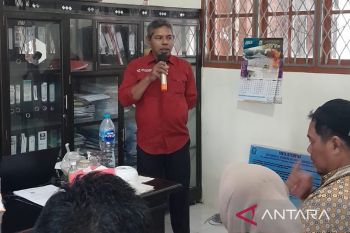 LKBN Antara Babel beri pelatihan kehumasan di Diskominfotik Bangka