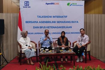 BPJS Ketenagakerjaan Jateng - DIY perkuat sinergi dengan BRI