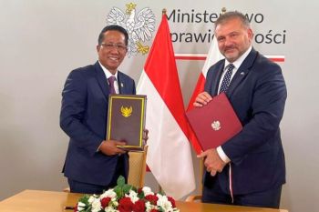 Indonesia, Poland ink legal pact to combat cross-border crime