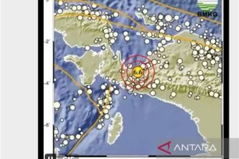 Gempa M= 6,6 guncang Nabire Papua Tengah