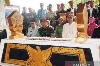 Pangdam XXI berziarah kenang perjuangan pahlawan Radin Inten II