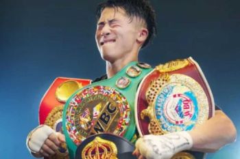 Petinju Naoya Inoue pertahankan gelar kelas bulu junior usai kalahkan Picasco