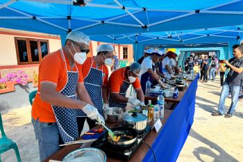 Kolaborasi PLN UP3 Saumlaki-jemaat GPM Sejahtera dukung Electrifying Lifestyle lewat lomba pangan lokal