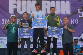 500 Peserta Meriahkan Fun Running Perdana SMK PSM Randublatung