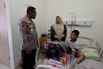 Children recover after riot in Elelim, Yalimo District, Highland Papua