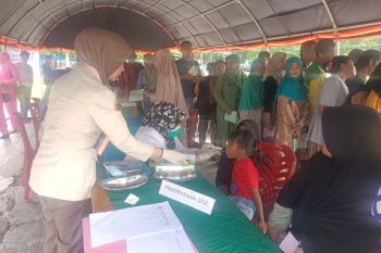 Kodim 0403 OKU gelar pemeriksaan kesehatan gratis