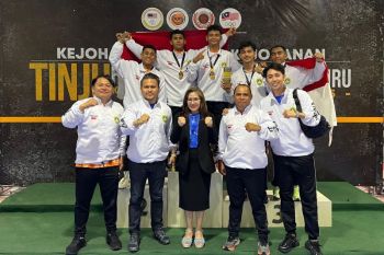 Indonesia borong medali di Kejuaraan Tinju 4 Penjuru Malaysia
