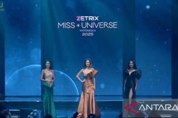 Tiga besar finalis Miss Universe Indonesia 2025