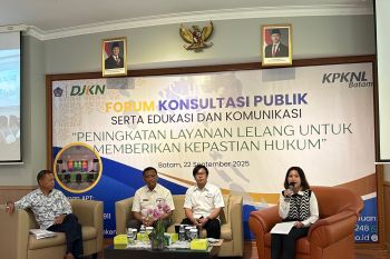 KPKNL Batam edukasi layanan lelang, perbarui wawasan dan kepastian hukum