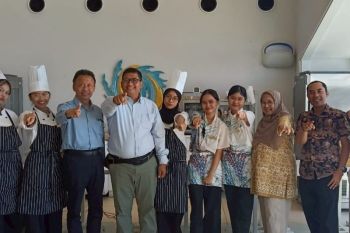 Mahasiswa Sekolah Vokasi Undip ikut ciptakan menu makanan hotel di Jepang