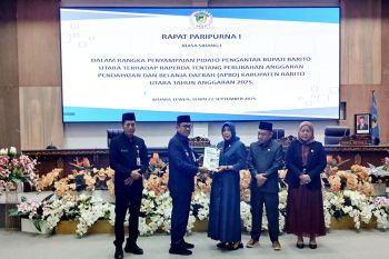 DPRD Barito Utara rapat paripurna bahas Perubahan APBD 2025