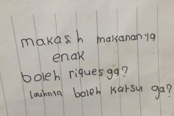 SPPG Batam terima apresiasi dan permintaan menu makanan dari siswa