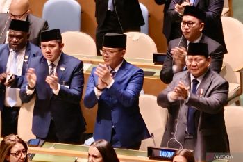 Prabowo gives standing ovation as Macron affirms Palestine recognition