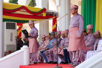 Upacara Hari Jadi Ke-23 Provinsi Kepri, Gubernur Ansar paparkan capaian dan tekad majukan Negeri Segantang Lada