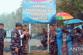 Pangkodaeral X:Lima klaster membangun Kampung Bahari Nusantara Urfu Biak