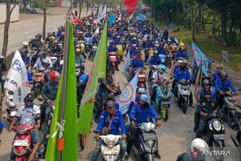 Polisi kerahkan 1.963 personel kawal unjuk raya buruh di Kawasan Monas