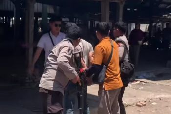 Aksi kejar-kejaran, Polisi ringkus pencopet di Keruak Lombok Timur