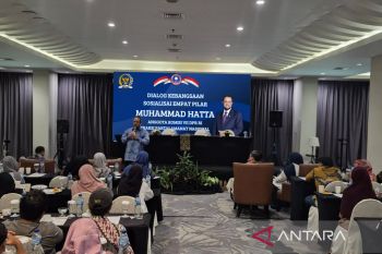 Anggota Komisi VII DPR RI sosialisasikan pilar kebangsaan kepada pemuda di Solo Raya