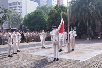 Taruna/i STPN bangga ikut berperan dalam Upacara Peringatan HANTARU 2025 di Kementerian ATR/BPN