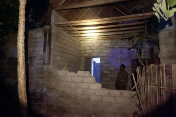 Gempa bermagnitudo 5,7 juga merusak sejumlah rumah di Banyuwangi Jatim