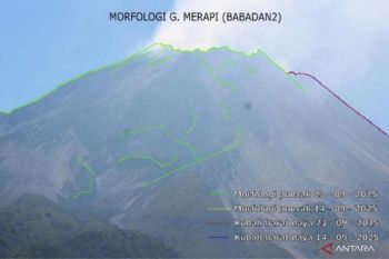 Indonesia’s Merapi volcano spews 88 lava avalanches in a week
