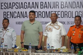 Bupati Langkat dan Gubsu rapat hadapi potensi banjir bandang Bahorok