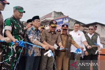 BNPB resmikan tiga jembatan di Padang Pariaman pasca diperbaiki