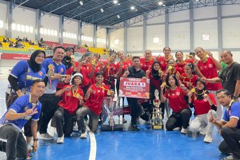 Atlet ABTI putri Langkat juara satu dan putra juara kedua kejurda di Deli Serdang