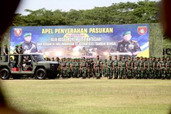 Korem 101/Antasari pindah kodal dari Kodam Mulawarman ke Tambun Bungai
