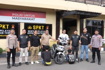 Polres Cilegon gagalkan tawuran dan tangkap dua pemuda bersenjata