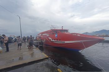 Tinggi gelombang perairan Sulut diperkirakan hingga 2,5 meter