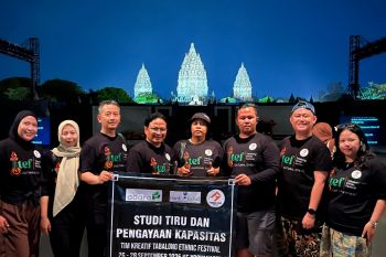 Tim kreatif TEF Tabalong studi tiru ke Ramayana Ballet