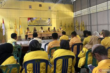 Pererat tali silaturahmi, DPD Partai Golkar Balangan gelar konsolidasi organisasi