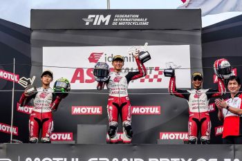 Sabet podium, pebalap Astra Honda naik ke tiga besar klasemen IATC