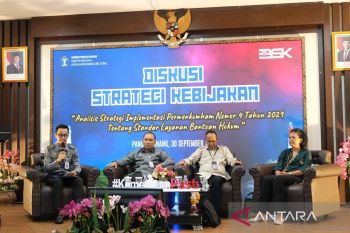 Kanwil Kemenkum Babel gelar diskusi strategi implementasi Permenkumham No 4 Tahun 2021