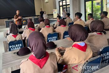 Polres Bangka Barat siapkan generasi pemimpin melalui Saka Bhayangkara