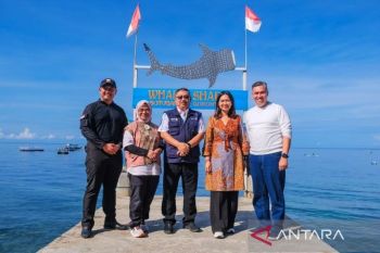 Wamenpar ajak semua pihak jaga kelestarian hiu paus Gorontalo