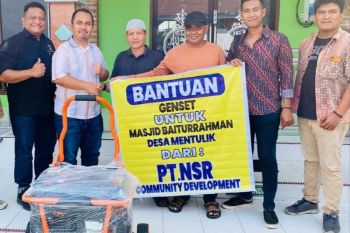 Dua desa di Kecamatan Kampar kiri Hilir dapat bantuan dari PT NSR