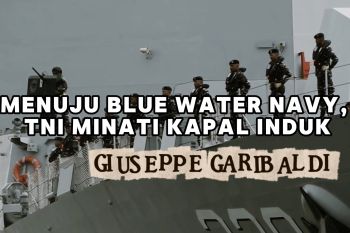 Menuju Blue Water Navy, TNI minati kapal induk Giuseppe Garibaldi