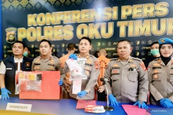 Polres OKU Timur gagalkan peredaran 1 Kg sabu-sabu, tangkap dua orang bandar