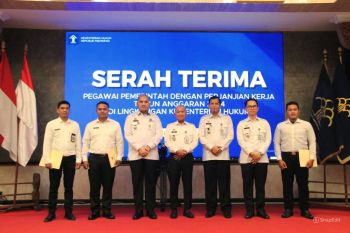 Kemenkum Jateng terima 29 P3K perkuat jajaran birokrasi