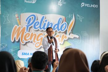 "Pelindo Mengajar" hadir di SMA Negeri 14 Makassar