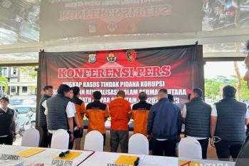 Polda Kepri ungkap peran 7 tersangka korupsi Pelabuhan Batu Ampar