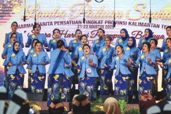DWP Palangka Raya tampil memukau pada lomba Paduan Suara Tingkat Provinsi Kalteng