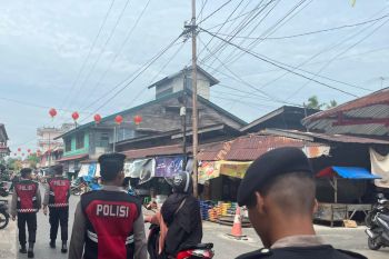 Polres Lingga gelar patroli rutin cegah pungli di pelabuhan