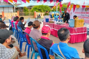 Kesbangpol Palangka Raya sosialisasi Bela Negara di Kelurahan Bukit Tunggal