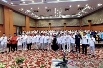 Wabup Kotim ajak kader Gerindra jadi pelopor politik beradab